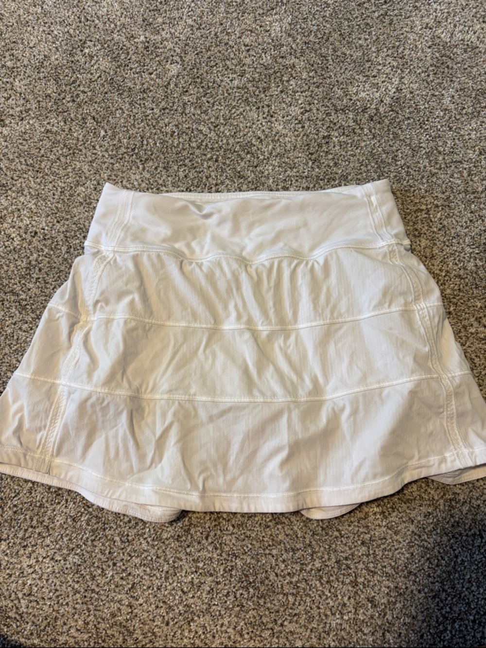 White lululemon skirt